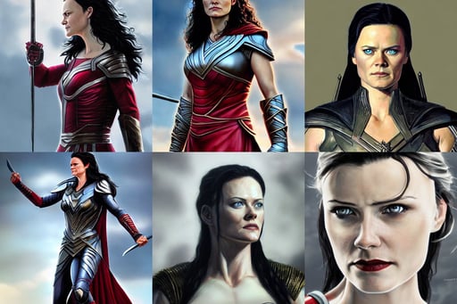 lady sif, Photorealism