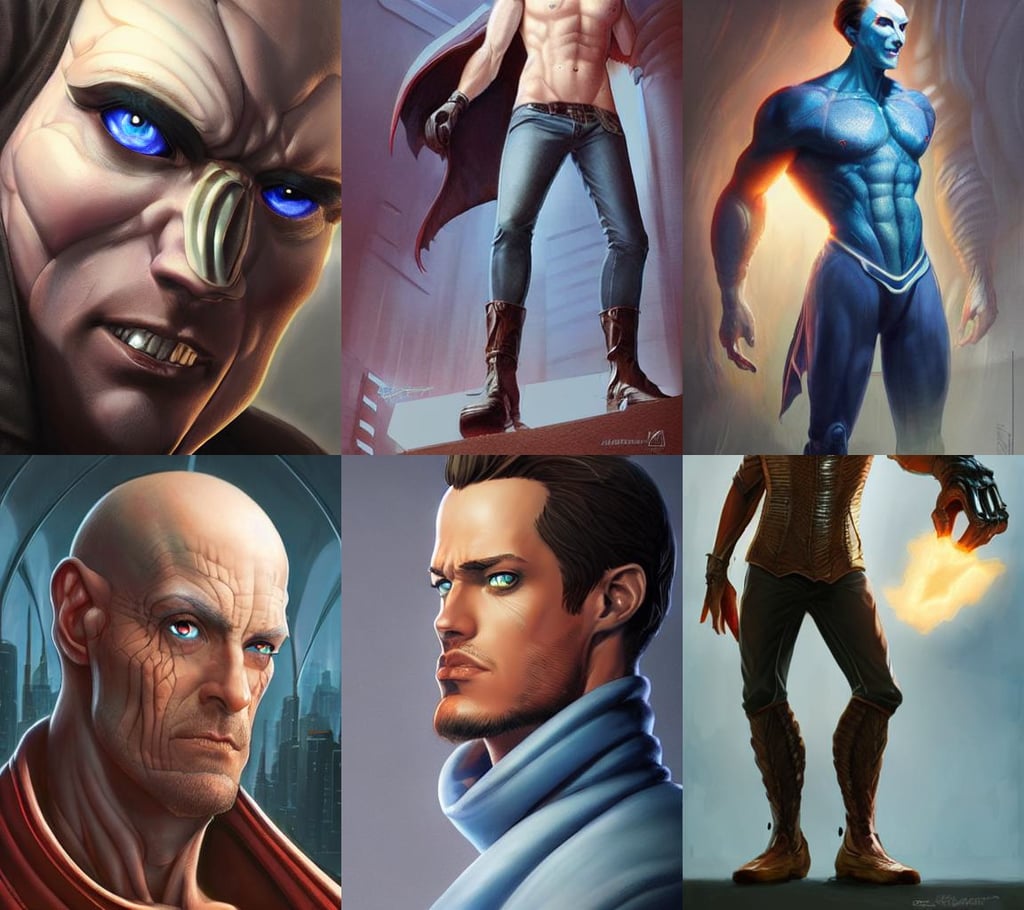 Designing the Male Superhero