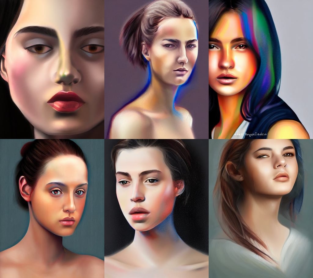 digital portrait tutorial