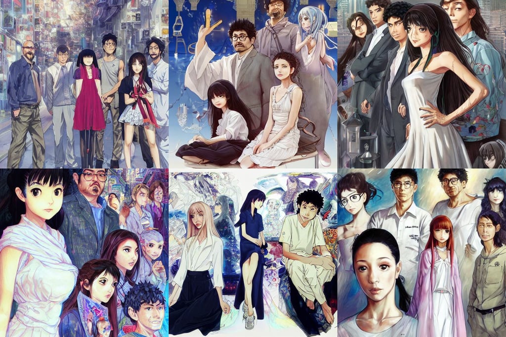 portrait of a middle eastern girl, hideaki anno, artgerm and mina petrovic and timothy kong and marina federovna, wearing an embroidered white linen dress, the lights are on, car concept art, drawn by kim jung gi, philosophical, an anime drawing by Kaburagi Kiyokata, datamosh, gregory manchess