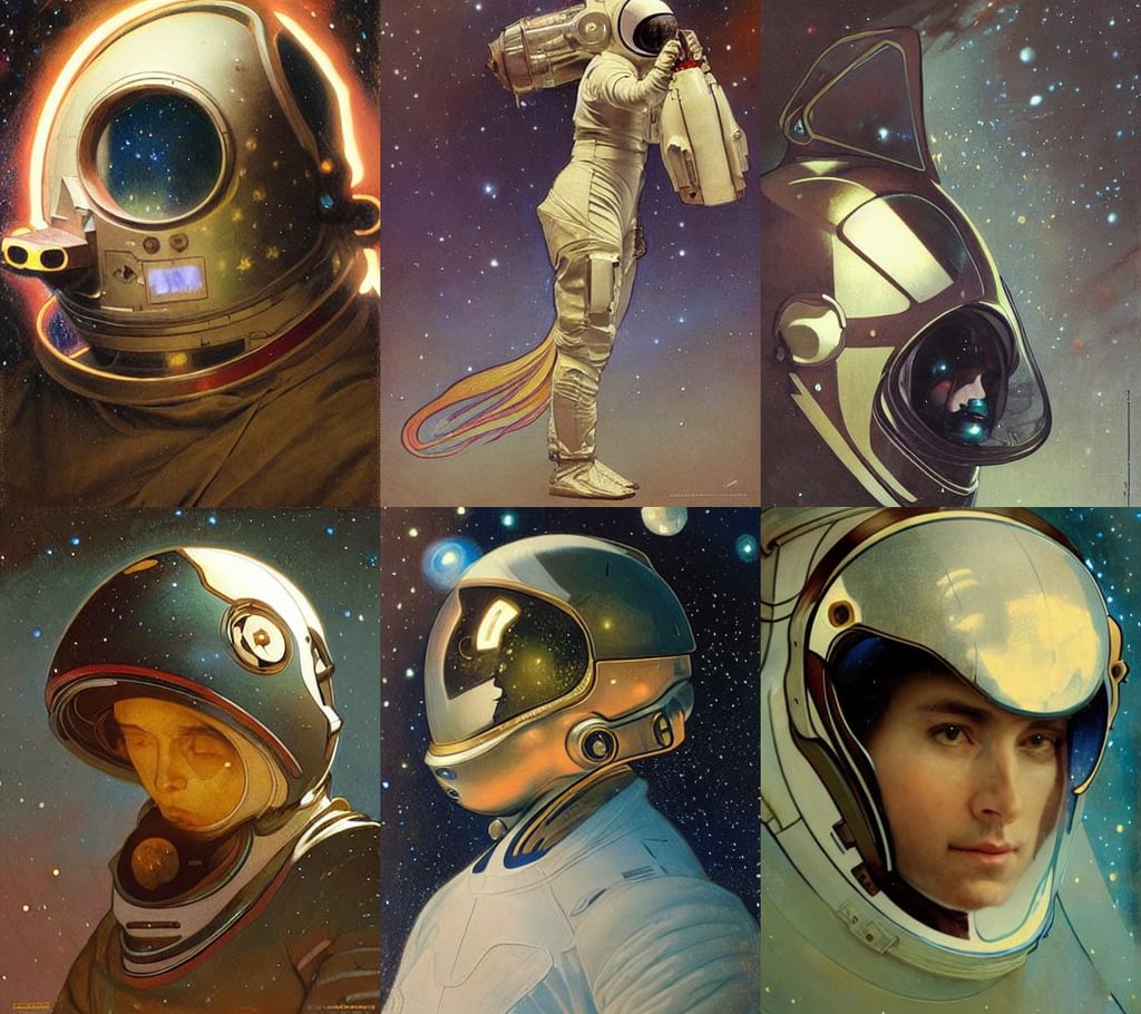 space helmet concept art