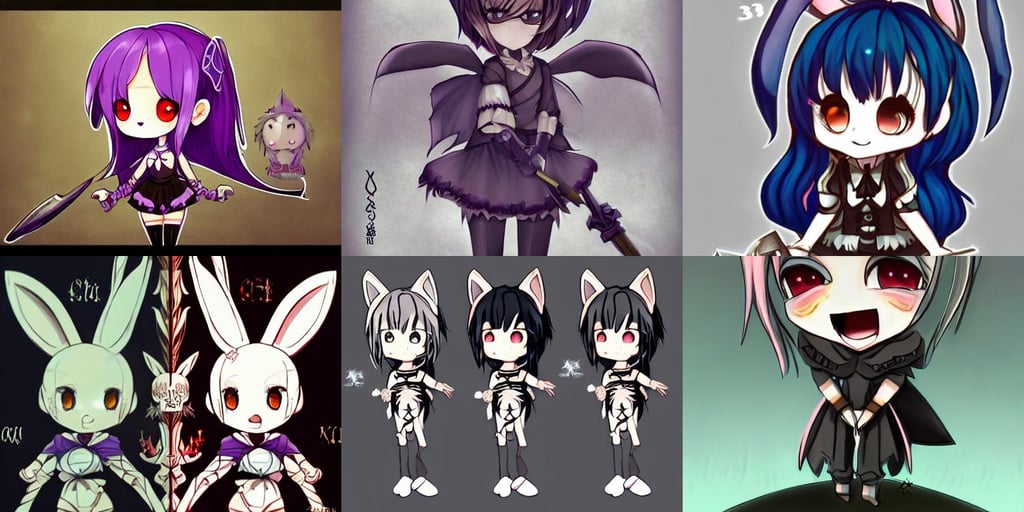 anime chibi bunny girl