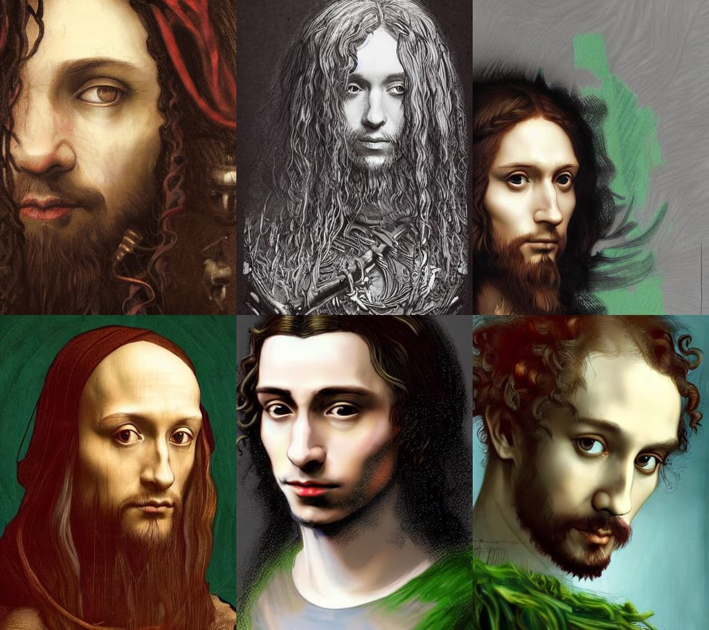 portrait of leonardo da vinci, crown of mechanical chrysanthemums, 2 0 2 2 intricate concept art, hollow knight inspired, short red black fade hair, a masterpiece trending on artstation. Robert Sheehan as a young but messy pirate and layabout, big open green eyes, Beautiful Lighting, sexy slim figure