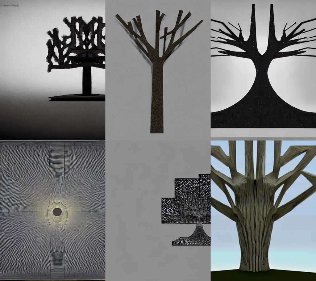 tree but minimalistic 3 d concept art by frank stella, on a stark white background, symmetrical centered portrait dark witch, they are in love standing back to back, matte background : 0. 9 | by jim henson : 0. 7 | dave melvin : 0. 4 | unreal engine, beam of bright light through the clouds, intricately aesthetic, cosmic and stars and planets and galaxy, bright colors symmetry face, beautiful!! full body, design by Mark Ryden and Pixar and Hayao Miyazaki, man with arms wide open, flying cars on background, cinematic litghing, tropical sea background, labcoat, Diffused lighting, cyberpunk concept art by artgerm and Alphonse Mucha and Moebius