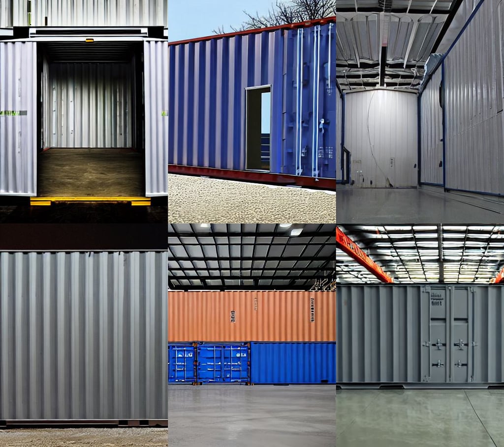 hangar shipping container supplies science fiction, art by Artemisia Gentileschi, cinematography, wide-eyed