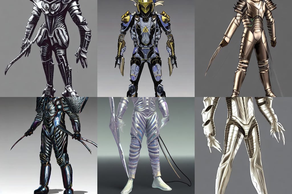 sci fi armor male