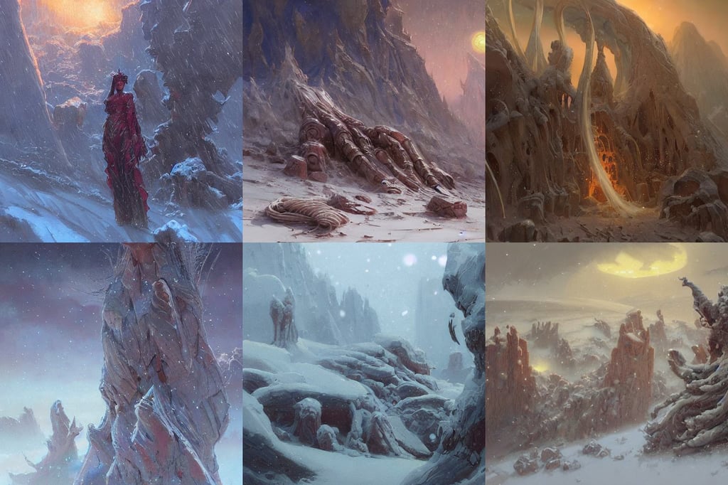 snow falls from the sky in the hot desert, piles of modular synth cables mixed with roots, fantasy magic angel concept art from deviantart by Donato Giancola, concept art by jesper ejsing, from a 2 0 1 9 sci fi 8 k movie, cozy warm tint, vfx. close - up cinematic dramatic atmosphere, Production I.G