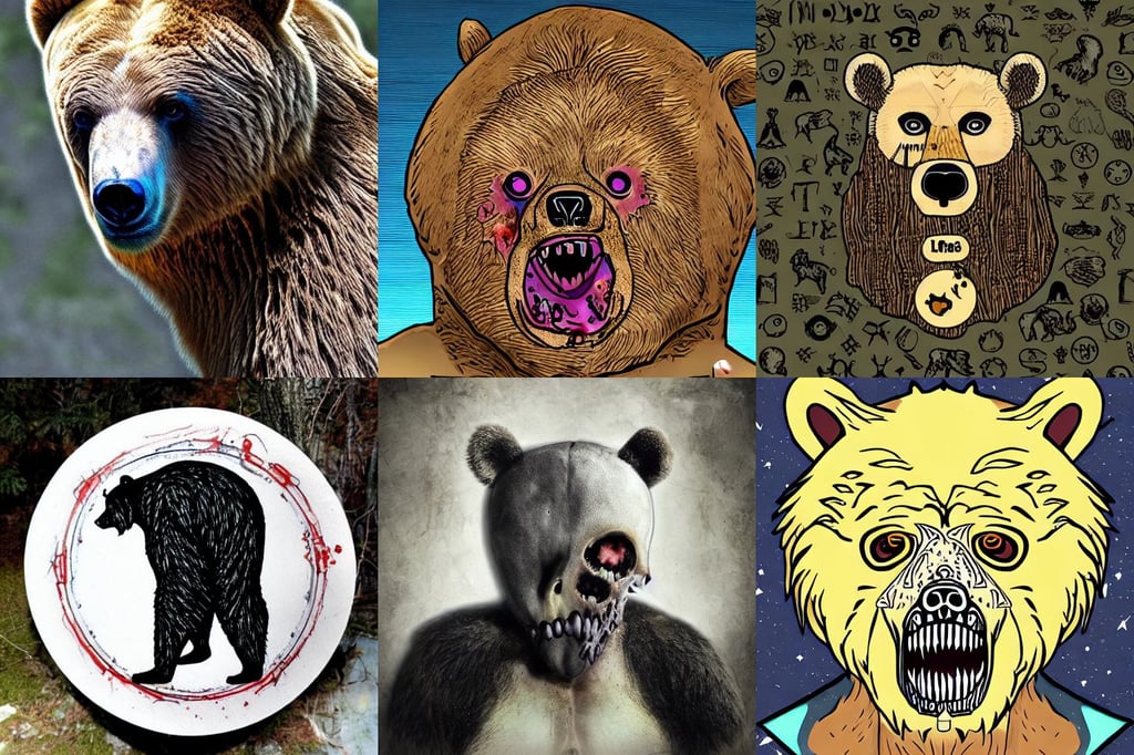 unknown zodiac sign, a bear, beginning of zombie outbreak, blond