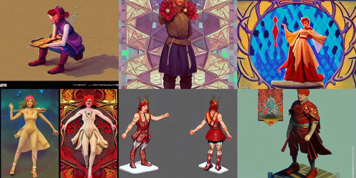 3 - d isometric olaf npc for game, in the style of artgerm and greg rutkowski and alphonse mucha, katsuhiro, Red, Howard Pyle, kaleidoscope, donato giancola joseph christian leyendecker 8 4 k, cherry blossom crown, regal