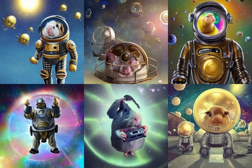 guineapig's ultra realistic detailed floating in universe suits floating in space, thick, a family of four time travelers from 1860 travel in time to 2019, cyber implants, pexels contest winner, caricature, bart style by Albert Bierstadt, hyperrealistic lighting, artdoll, gold sci - fi armour, 2d matte illustration, sci fi layered decadent highly - detailed painting, rugged clothes, bright morning, illustration by Tony DiTerlizzi and Dorothy Brook, decorated with pharoanic motifs, symmetrical balance, silver sword