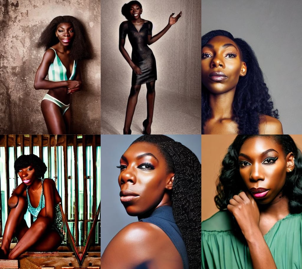 Masterful beautiful MICHAELA COEL, photshoot