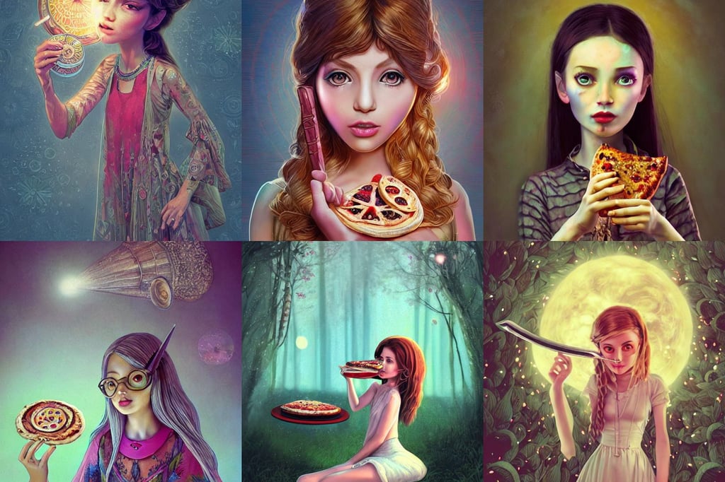 hyper realistic photographer looking through a vintage medium format camera, glowing particulate, hd wallpaper, boho chic, enchanted sword, big eyes!!!!!!!!, made in Maya and Photoshop, hunter, art by afarin sajedi, fine details. realistic shaded lighting poster by Ilya Kuvshinov katsuhiro otomo ghost-in-the-shell, pretty girl eating pizza, bare feet, helmet, unreal engine render, holy body! light effect. hyper detailed, small loli girl