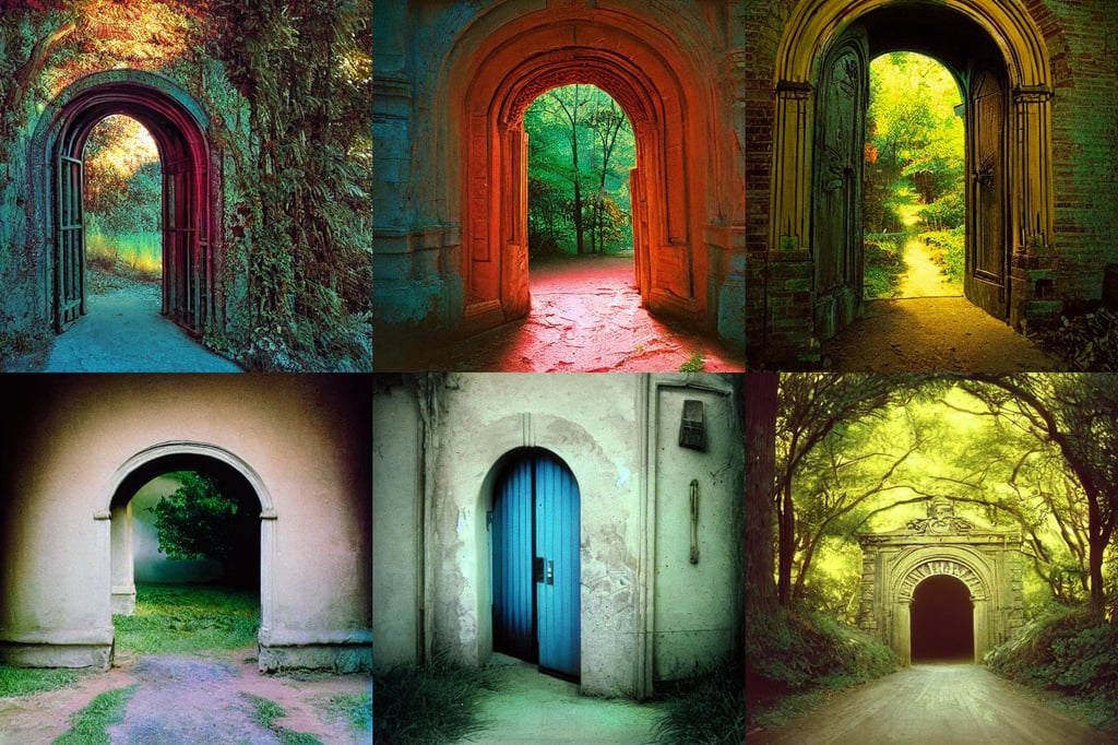 A gateway between dreams, Provia, Velvia