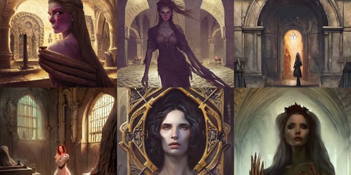 beautiful female necromancer raising the dead, 1 8 th century barcelona courtyard, realistic shaded perfect body, accurately shaped face, hyperdetailed painting by Greg Rutkowski indoor smooth light, cover of a fantasy book by Neil Gaiman, art by WLOP and Artgerm and Greg Rutkowski and Eddie Mendoza