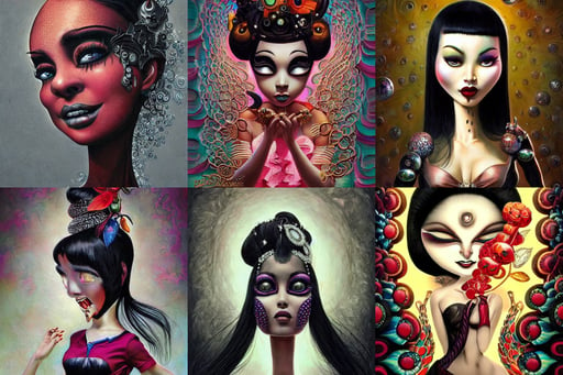 a beautiful dancer with black hair in 1960's fashion, dark natasha, pixiv detailed maximalist maximalism, artwork by naoto hattori, sharp high quality artwork in style of jose daniel cabrera pena and greg rutkowski, Tooth Wu