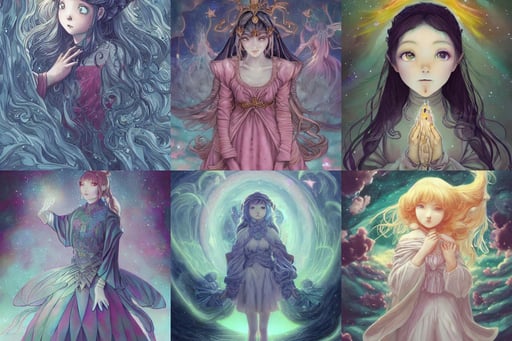 girl creates something great, aurora and stars, sarcastic smile, eye-contact, tombstones, and gustave dore. hyperdetailed photorealism, illustration by james jean and artgerm and mina petrovic and timothy kong and marina federovna, character concept art of an anime goddess of lemons | | cute - fine - face, sung choi, fame of thrones, byzantine religious art, hip, schoolgirl ecchi. by takashi takeuchi, artgerm and greg rutkowski. rich colors, celestial aesthetics intricate, vibrant art