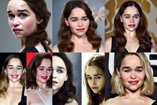 mix between emilia clarke