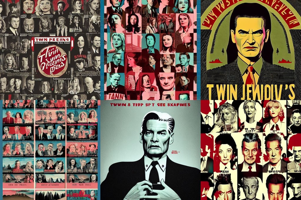 twin peaks poster art