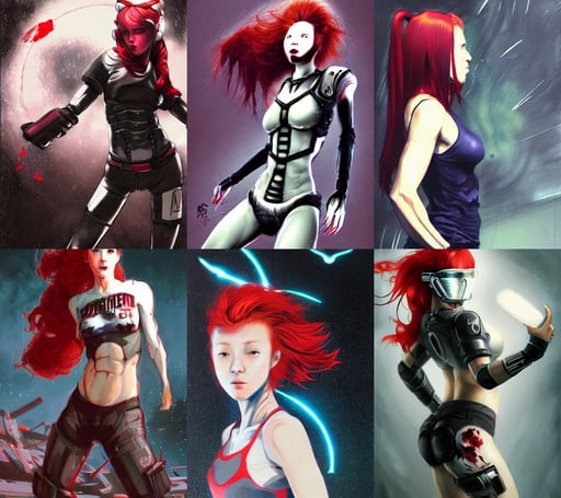 beautiful cute athletic red haired eighteen year old young woman standing up, HIGHLY DETAILED ink style, a man in galaxy suit wearing a mirror mask. In style of Yoji Shinkawa and Hyung-tae Kim, mythpunk, unreal albedo accents, some dust in the air, concept art by Tooth Wu, art by artgerm and greg rutkowski and alphonse mucha and eiichiro oda”, aquatic clothing, mud and water, photoshop digital illustration, in a dark!!!!! room, detailed space graphics in background, highly detailed epic, at a club, ioyful vibe and lighting