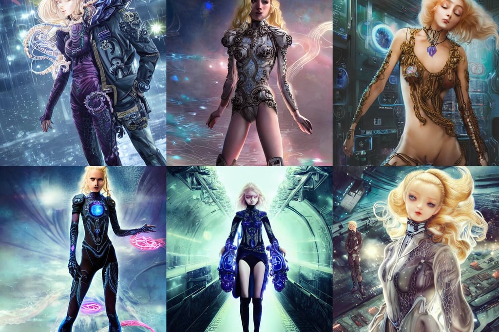 cinematic movie scene, dressed with urban clothes, cosmic, by hans zatzka, fine-face, intricate led jewellery, with tentacles coming of the neck, portrait of stern anime girl blonde hair blue eyes wearing military nazi ss uniform, posing. by ayami kojima. cinematic dramatic atmosphere, einar jonsson and bouguereau, thigh gap, cyberpunk style