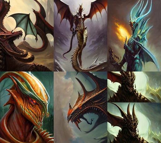 the return of nicol bolas the dragon god, alert, elden ring concept art, by Jeremy Lipkin and by Michael Garmash and by Rob Rey, evil devious exaggerated almond eyes, eugene von guerard - n 9