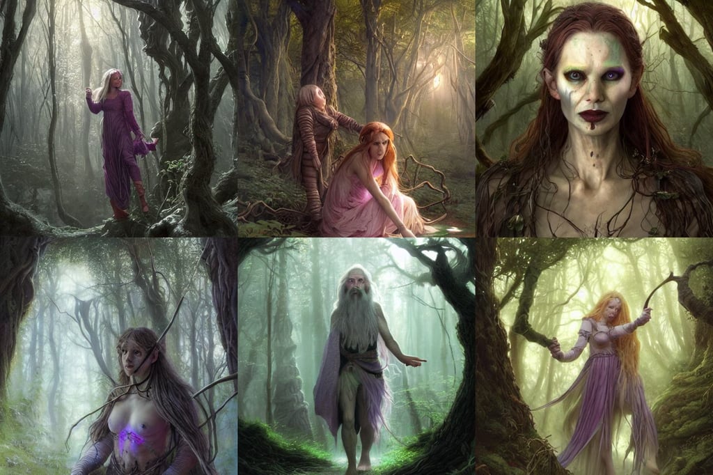 fangorn forest, (((mad))) elf princess, cute first kiss moment, made by Michaelangelo, ambient lighting artstation, portrait art by donato giancola and greg rutkowski, black eye - patch, galatic shamen with quantum energy fantasy, drugs, unzoom, loosely detailed, digital art 8 k hd, wings wide open, naughty, light purple, brown and cyan color scheme, lying at the bed, inside a palace, trending on artstation # chihuly # evagelion # scifi mech, apex legends