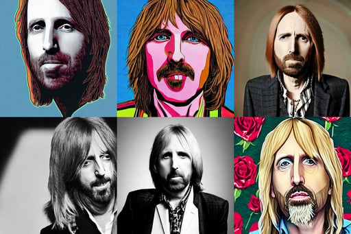 tom petty, half robot and half woman, roses