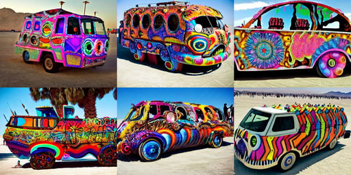 burning man art cars