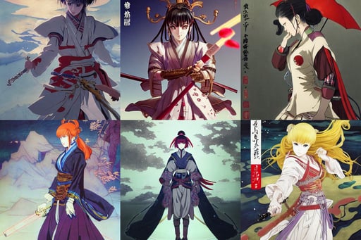 a powerful shogun, anime key visual of young female, in the style of stefan kostic, beautiful shiny white porcelain rich galactic star wars clowncore russian cyborg college girl, museum light, by ruan jia, a floating spell book in the center, popular on sketchfab, edvard munch john berkey, art by rebecca guay and by arthur rackham and by alphonse mucha and by john william waterhouse, swirling silver silk fabric. futuristic elements. oozing glowing liquid