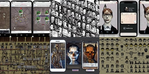 clear portrait of an army of anorexic zombies, realistic marauders schematic map of hogwarts school, hyper-maximalist, photorealistic shaded lighting poster ilya kuvshinov, woodcut, 3D iOS interface design Jony Ive, fox ears