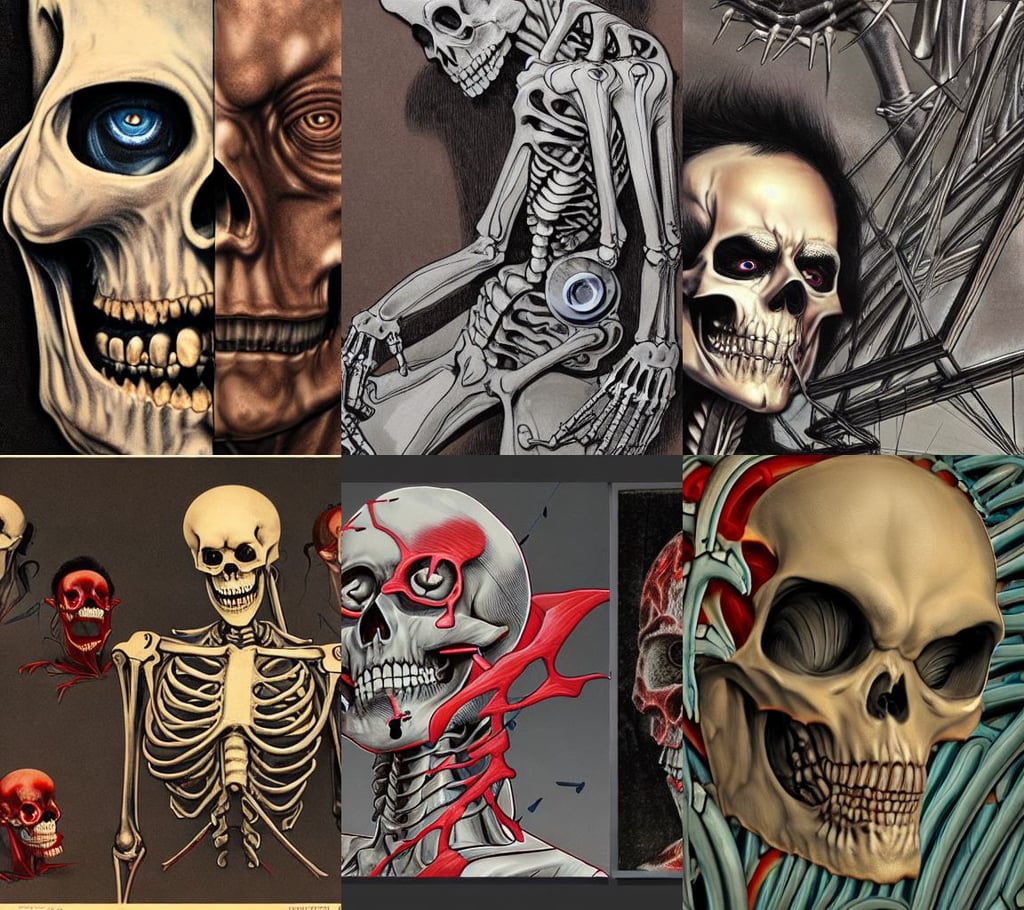 Human Skeleton Hand Drawing Human Skull Stock Vector (Royalty Free)  2116184582 | Shutterstock