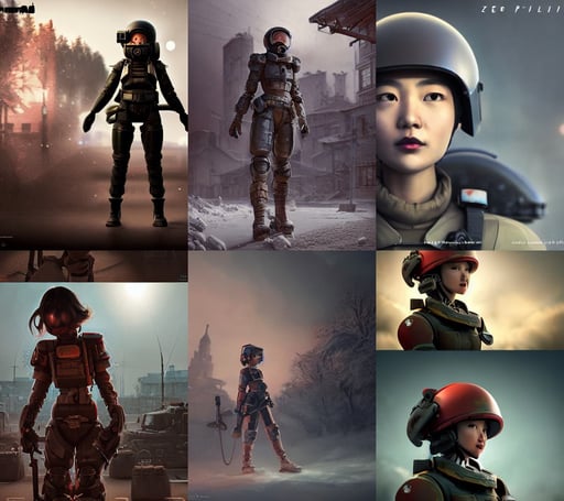 zero pilot girl, 💣 💥, Maya Takamura, Soviet town, ( about a telegrap operator working ), hyperspace, goddess, octane render and unreal engine 5, dark cold tones colors theme, a detailed painting by krenz cushart, ultra clear detailed. octane render. 8 k. dark red, glorious lighting, extremely detailed and ornate heavy armor