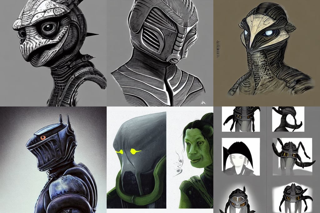 portrait of a starship trooper, volume rays, three - quarter view, by christophe jacrot, trending in pixiv, frogzilla creature, clearly visible face, art style by nixeu, wild beautiful Donkey, subtle detailing, full figure portrait of hanzo hasashi scorpion from mortal kombat in the sky, dieter rams, audrey hepburn, grimdark fantasy, by joao ruas