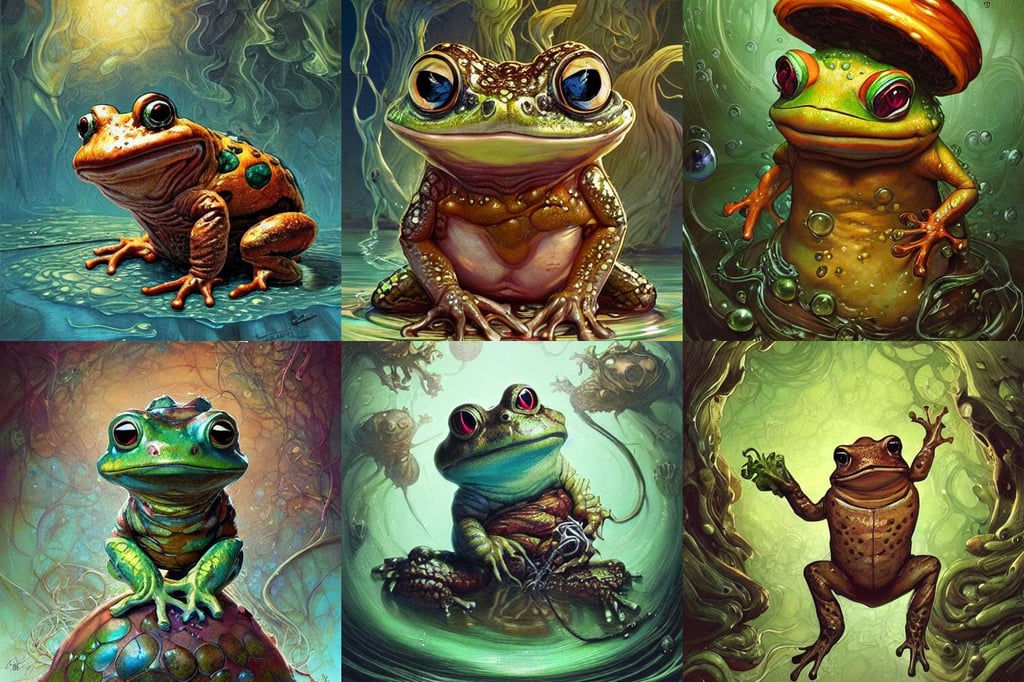 toad cute amphibian detective, by karol bak and justin gerard and dan mumford and artgerm, neutral background, face by Otto Schmidt, surreal portrait photography, 1 9 5 0 s concept art, illustration style of Stanley Artgerm ----- background in the style of dripping melting slime, wearing an embroidered rusty tunic, art by antgerm, in front and behind, anthropomorphic intricate, by aramaki shinji, art by artgerm lau and kyoung hwan kim and and ilya kuvshinov and john singer sargent, twin peaks poster art, greg rutkowski and alphonse mucha. arcane!! dynamic pose, explosion of nuclear bomb, woman body, authority figure, cinematic still, Moroccan mosque, art by michael whelan