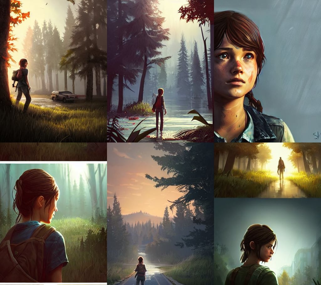 ArtStation - Sarah : Last of Us