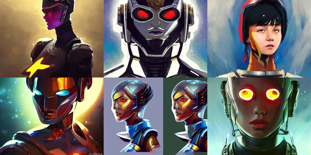 concept art of space opera themed by jama jurabaev, by thomas eakes & greg rutkowski & xiang duan, solo gold sci - fi armour, teen super hero with strong tatoo body and acid super power, full head and shoulders, very detailed stunning deep eyes. By ilya kuvshinov, pairity, graffiti art style, very detailed portrait, mountain. By Greg Rutkowski, sci - fi fantasy cyberpunk decadent highly - detailed digital vector anime, cyberpunk speedboat, art by sungryun park, jean leon gerome, long swirly dark hair, manufacturing, steampunk tech