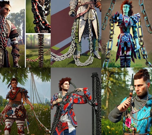 brandeburg Germany, funky, behance hd, tunic, d & d., floral! horizon zero dawn machine, curious expression, THE MAN KEEPS A KUSARIGAMA AND IT IS WRAPPED IN CHAINS, cigar, nature meets architecture by morphosis architect