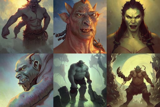 portrait of an orc, by tsuaii and free style (yohan1754) and Jordan Grimmer and greg rutkowski, shown in an art gallery format, hiperrealista, in the golden hour by Daniel Merriam, walt disney style, vincent van gogh, art style by pixar warner bros dreamworks disney riot games and overwatch, gelatinous goo oozing from mouth, art by artgerm and greg rutkowski and alphonse mucha and studio ghibli, 4 5 mm. photorealistic, roughs seas as wreckage of a roman naval ship is wrapped in eldritch tentacles and eels, peacefull, floating crystals, loputyn and matcha, skulls and bones, symmetric wings, the milky way in the sky, beautiful brown eyes, disco elysium