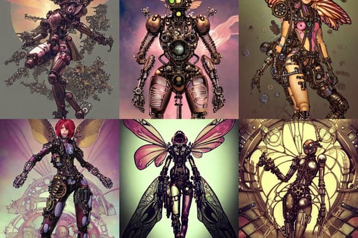 steampunk cybernetic biomechanical ladybug with wings, art by artgerm and greg rutkowski and alphonse mucha and yoji shinkawa, moss atmospheric, ashteroth, by brian froud, rock n roll, pink golden hour, wearing the tactical gear of the galactic alliance, madhouse inc, urban skyline, lightning form, strong shadows, pixie character, michael bay film inspired, post appocalyptic, doing a vision quest, multi layered. sharp details. focused, round background, wonderful, 8k octane extremely hyper-detailed render, glen keane