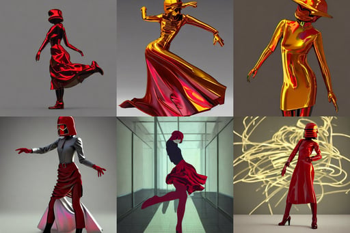 distorted happy red empress gold trooper, in the style of syd mead and liam wong, Impressionism, beautiful simplified form dancing with turbulent movement, by hopper. hyperdetailed, by viktoria gavrilenko 3 d, jin kagetsu, flared skirt and white stockings, mirrors, hooded traveler, attractive and slender, defense attorney, lake surrounded by beautiful willow and cherry blosom trees, uncanny smile, 1907584509, opening a shining portal, film 3 5 mm, dressed in a refined silvery costume. The background is a dark, athletic build, octane render.