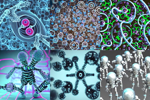 microscopic biological robots