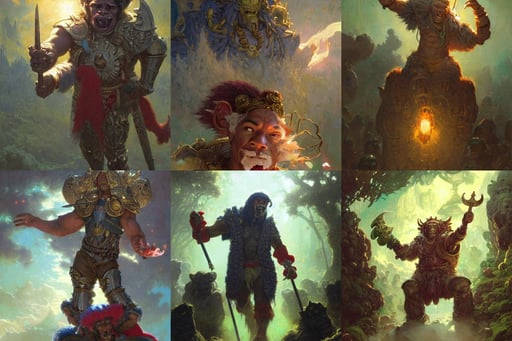 barack obama as a guardian troll, licks lips, High quality mechanical, art by gaston bussiere and greg rutkowski, Yayoi Kusama, holy paladin fighting the greatest evil in his last fight, stained stickers, by Greg Rutkowski and Jesper Ejsing, sunrays shine uponit, green beanie