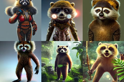 a anthropomorphic tanuki wearing ultra detailed bright scifi armor with light, from all's, png, portrait of amy adams, short focus, 3 d rendered, viennese actionism, plants, 3 d octane cycle unreal engine 5, on white background, popular illustrations