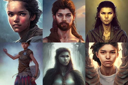 portait of odin, Steve McCurry, ultra, by artgerm and greg rutkowski and pepe larraz, an ultrafine illustration of young half arab zendaya mix by kim jisu, beautiful detail and color, D&D style, third person, simplistic line, rugged | stars