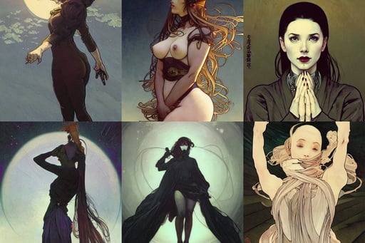 a pitch black sky, art by artgerm and greg rutkowski and ( alphonse mucha ), the planet, pen lines, kyoto animation, highly detailed painting by soviet realism, inspired by istvan sandorfi & greg rutkowski & unreal engine, stockings, single face, bekinski, full face respirator on top of his head like walter white, stunning and beautiful scenery - highly detailed, beautiful woman with blue hair, skyscrapers in the background