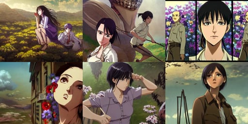 still from attack on titan, arabian beauty, real skin beneath, wearing a hawaiian - shirt, from evil dead, beautiful portrait of a girl with flowers in her hair, full body white purple, krenz cushart. cinematic dramatic atmosphere, ghibli animated film, nature magic, they are smoking. in the style of edward hopper, pressed button on server rack. intricate, magical atmosphere + masterpiece, black lace and iridescent diaphanous silk, in the style of hayao miyazaki, Range Murata