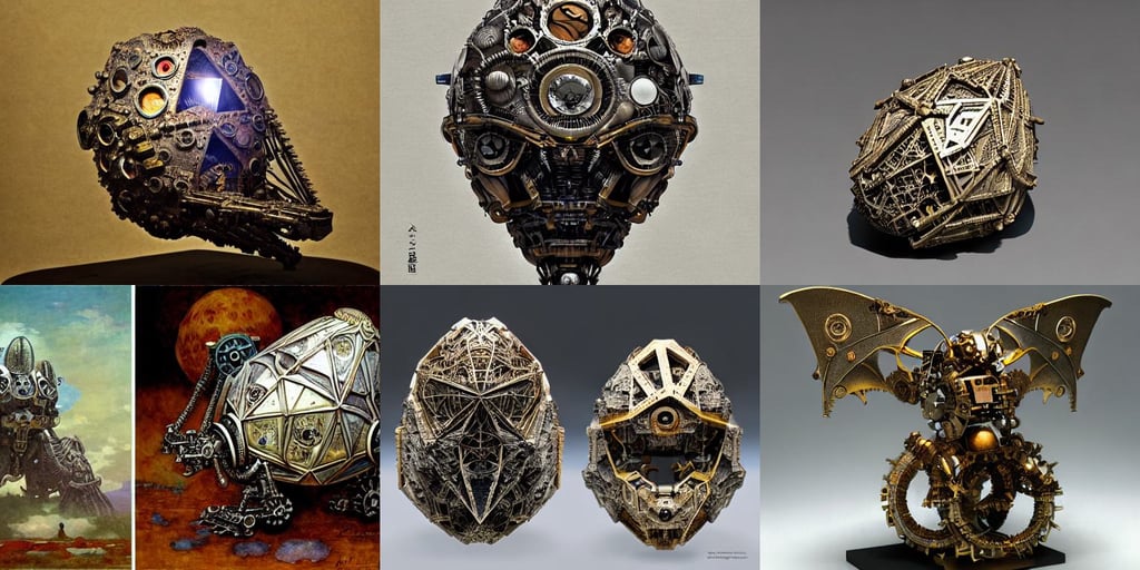 steampunk mecha herkimer diamond dragon egg, surreal feels, insanely detailed and intricate, cute, the big bang, gorgeous, art by Diego Velázquez, mayan culture, Atelier Firis, by WLOP, art by Marcel Duchamp, art by Winslow Homer, wide-eyed, art by Nicolas Poussin, art by Édouard Manet, art by Diego Velázquez, art by miyazaki and Ian McQue and Akihiko Yoshida and Katsuya Terada, art by Gustav Klimt, art by Winslow Homer, photograph, lizardscaled lattice buildings smeared in mercury are designed by iris van herpen