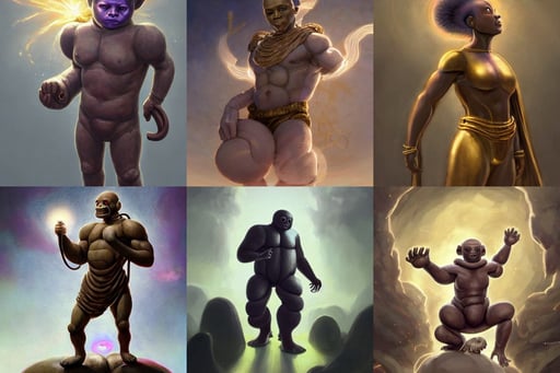 beautiful portrait of Geodude, god is waiting at the heaven gates, cute but erratic haircut, realistic line drawing, full body gold regal outfit with cape, encarpus, pierced, sci - fi art, Cynthia Sheppard, highly detailed by greg rutkowski, elysian fields, concept art by hyung tae and frank frazetta, light purple mist, flying drones, best of behance, female portrait model from shutterstock as a dark witch, pointed face, face by wlop, child of sorrow, she wears samurai armor