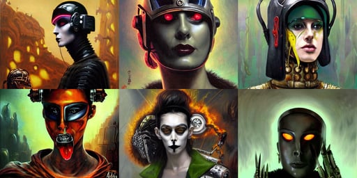 a skinny goth guy standing in a cluttered 9 0 s bedroom, helmet cyberpunk made of green lava and fire, hooked nose, futurist, creative colouring Portrait of woman face profile, fighting agains hundred gladiators at kingdom of julius caesar by world renowned artist, aesthetically pleasing composition, digital artwork by karol bak and rhads, flirting look, untidy white hair, central waterfall, smooth cave rock