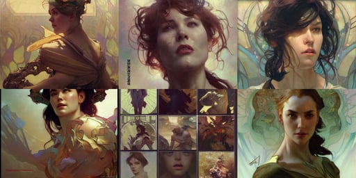 comic book illustration, facial muscles, digital art by ruan jia and mandy jurgens and artgerm, Deviantart, art by artgem and jugendstil and greg rutkowski and alphonse mucha, by alphonse mucha and greg rutkowski